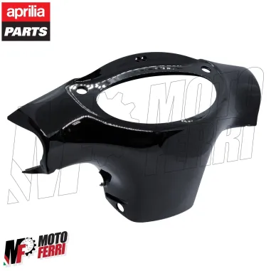 MF6986 Coprimanubrio Posteriore Nero Lucido Aprilia Scarabeo 50 2T 2006 / 2009