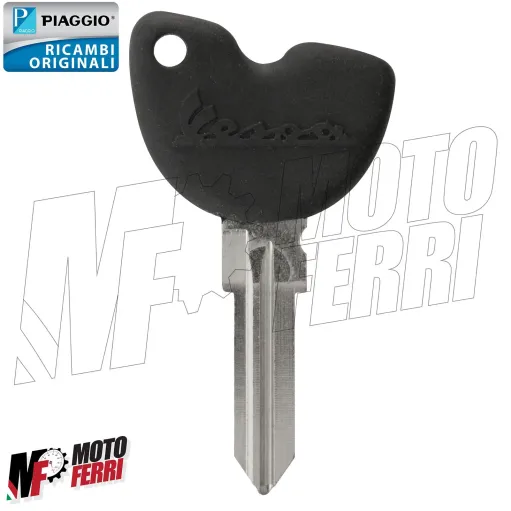 Chiave Grezza Sbozzato con Trasponder per Vespa Primavera / Sprint 50 125 150