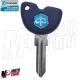 MF8120 Chiave Grezza con Trasponder Orig Piaggio Liberty 125 150 iGet 2020/2024