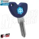 MF8120 Chiave Grezza con Trasponder Orig Piaggio Liberty 125 150 iGet 2020/2024