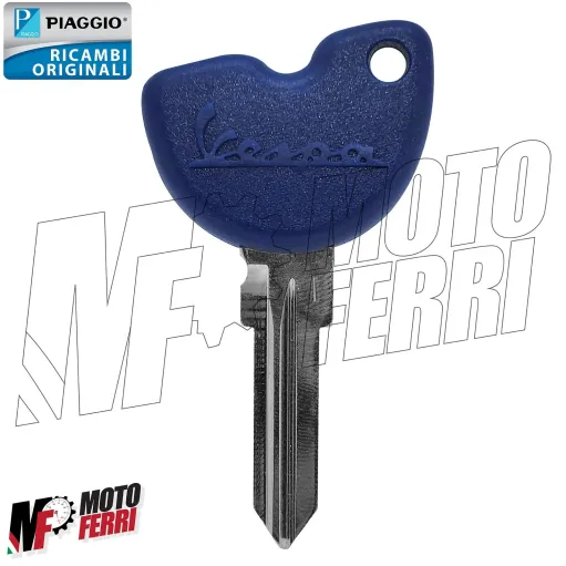 MF8121 Chiave Grezza con Trasponder Vespa Primavera / Sprint 125 150 (2020-2024)