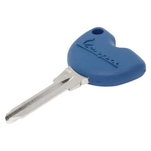 MF8122 Chiave Grezza con Trasponder Originale Vespa GTS 300 dal 2008 al 2018