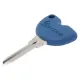 MF8122 Chiave Grezza con Trasponder Originale Vespa GTS 300 dal 2008 al 2018