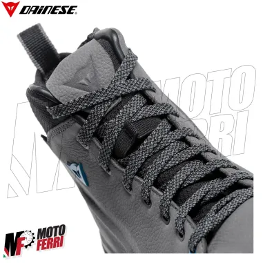 MF5967 Scarpe Moto da Donna Dainese Metractive D-Wp Impermeabili Grigio / Bianco