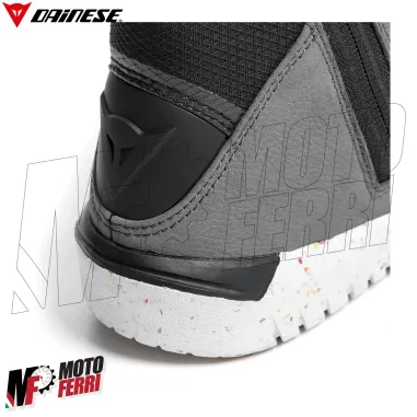 MF5967 Scarpe Moto da Donna Dainese Metractive D-Wp Impermeabili Grigio / Bianco