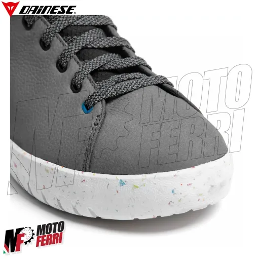 MF5967 Scarpe Moto da Donna Dainese Metractive D-Wp Impermeabili Grigio / Bianco