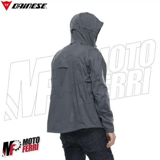 MF6133 Giacca Antipioggia Impermeabile Dainese Omnia Rain Jacket Moto Scooter