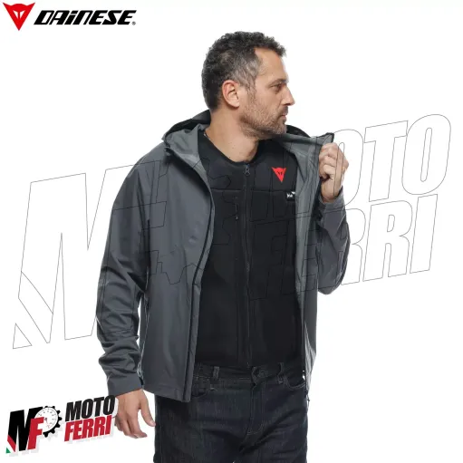 MF6133 Giacca Antipioggia Impermeabile Dainese Omnia Rain Jacket Moto Scooter