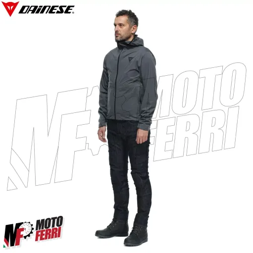 MF6133 Giacca Antipioggia Impermeabile Dainese Omnia Rain Jacket Moto Scooter