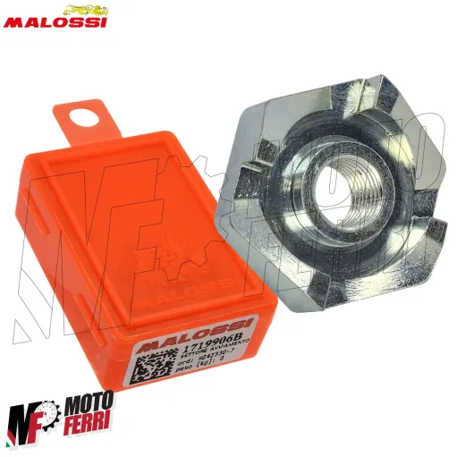 MF8124 Settore Dado M10 Avviamento Strappo Malossi Piaggio Si Ciao Bravo Moped