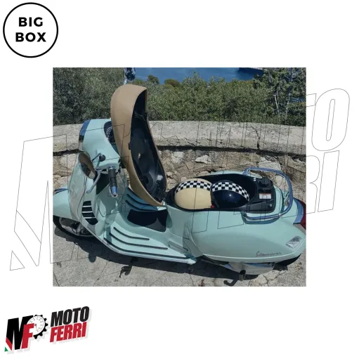 MF8125 Vano Sottosella Maggiorato BigBox per Vespa GTS 125 300 mod 2019 / 2025