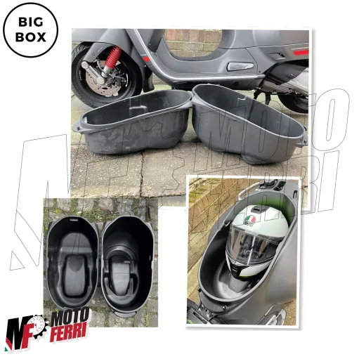 MF8125 Vano Sottosella Maggiorato BigBox per Vespa GTS GTV GT 125 200 250 300