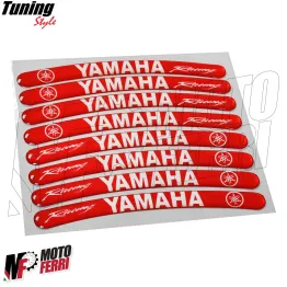 MF2941 Adesivi Cerchi 3D Gel Yamaha Racing - R1 R6 R7 MT-07 MT-09 MT-10 FZ1 FZ6 2