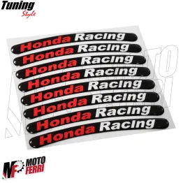 MF2941 Adesivi Cerchi 3D Gel Honda Racing - CBR Hornet CB X-ADV Africa Twin SH 2