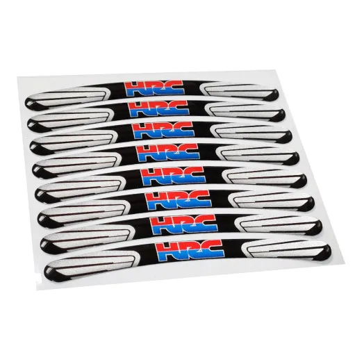 MF2941 Adesivi Cerchi 3D Gel Honda HRC - CBR Hornet CB X-ADV Africa Twin SH