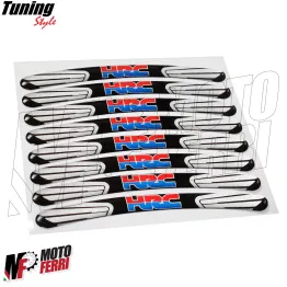 MF2941 Adesivi Cerchi 3D Gel Honda HRC - CBR Hornet CB X-ADV Africa Twin SH 2