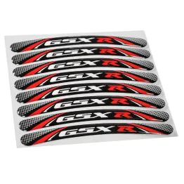 MF2941 Kit Adesivi Cerchi 3D Gel per Suzuki GSX-R 600 750 1000 125