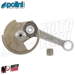 MF1449 ALBERO MOTORE POLINI CORSA 51 VESPA 50 125 130 135 ANTICIPATO CONO 19 2