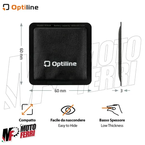 MF8130 Antifurto Localizzatore Tracker Opti Compact Universale Moto Scooter iOS
