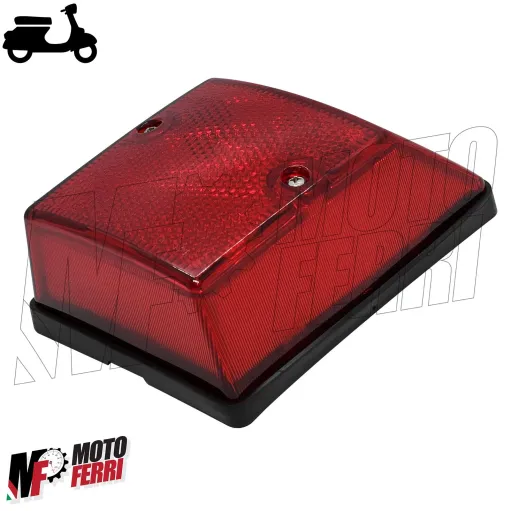 Fanale Faro Posteriore Stop Vespa 50 PK S Completo di Guarnizione Portalampada