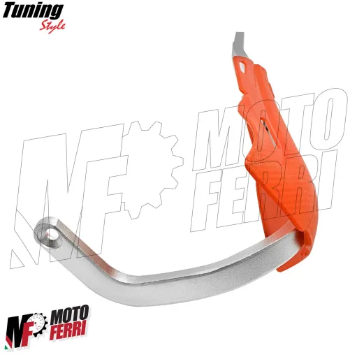 MF4198 Paramani Rinforzati Anima Acciaio Universale Moto Cross Enduro Arancione