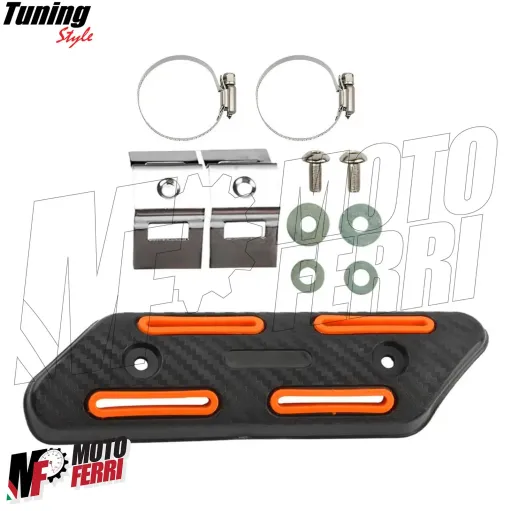 MF8148 Protezione Collettore Marmitta Universale Cross KTM Husqvarna Honda Beta