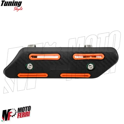 MF8148 Protezione Collettore Marmitta Universale Cross KTM Husqvarna Honda Beta
