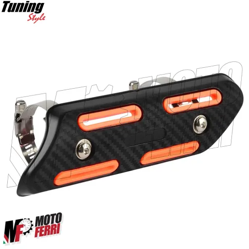 MF8148 Protezione Collettore Marmitta Universale Cross KTM Husqvarna Honda Beta