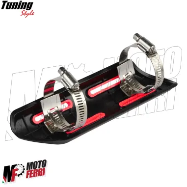 MF8148 Protezione Collettore Marmitta Universale Cross KTM Husqvarna Honda Beta