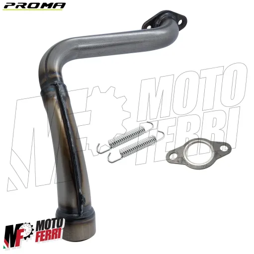 MF8149 Collettore + Molle per Marmitta Proma Vespa 50 Special R L N Corsa Corta