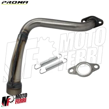 MF8149 Collettore + Molle per Marmitta Proma Vespa 50 Special R L N Corsa Corta