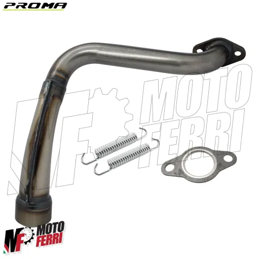 MF8149 Collettore + Molle per Marmitta Proma Vespa 50 Special R L N Corsa Corta