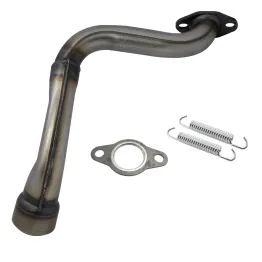 MF8151 Collettore per Marmitta Proma Modifica 130 Vespa PK 50 125 Corsa Lunga