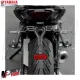 MF4827 Portatarga Sportivo + Luce Targa Originale Yamaha MT-07 da 2021 a 2024