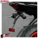 MF4827 Portatarga Sportivo + Luce Targa Originale Yamaha MT-07 da 2021 a 2024