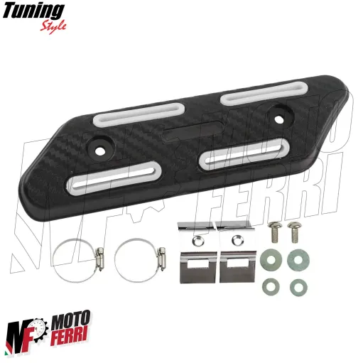 MF8148 Protezione Collettore Marmitta Universale Cross KTM Husqvarna Honda Beta