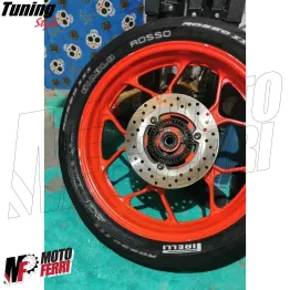 MF8153 Pennarello Pneumatici Gomme Bianco Scritte Indelebile Resistente Moto 2