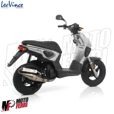 MF2184 Marmitta Scarico LeoVince TT MBK Booster Spirit / BWS 50 2T Alluminio