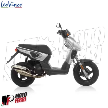 MF2184 Marmitta Scarico LeoVince TT MBK Booster Spirit / BWS 50 2T Alluminio