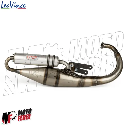 MF2184 Marmitta Scarico LeoVince TT MBK Booster Spirit / BWS 50 2T Alluminio