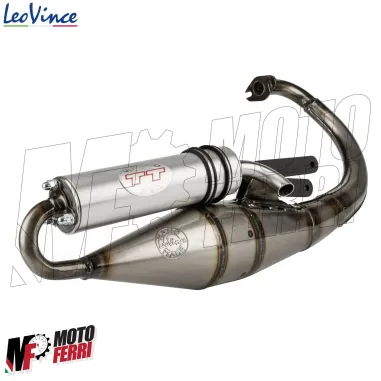 MF2184 Marmitta Scarico LeoVince TT MBK Booster Spirit / BWS 50 2T Alluminio