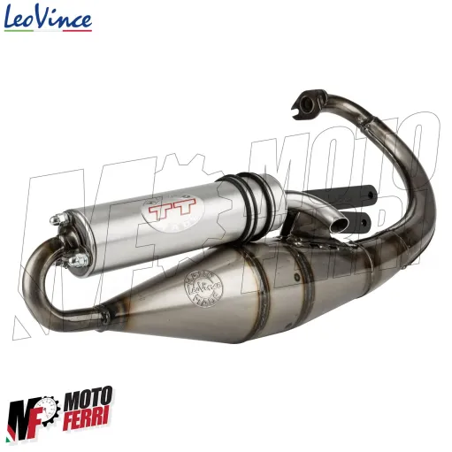 MF2184 Marmitta Scarico LeoVince TT MBK Booster Spirit / BWS 50 2T Alluminio