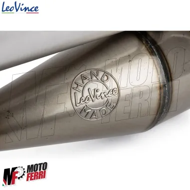 MF2184 Marmitta Scarico LeoVince TT MBK Booster Spirit / BWS 50 2T Alluminio