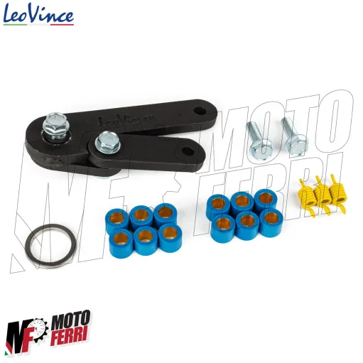 MF2184 Marmitta Scarico LeoVince TT MBK Booster Spirit / BWS 50 2T Alluminio