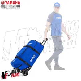 MF8154 Trolley GYTR MOTO Paddock Blue XL Race Originale Yamaha Tuta Stivali 123L 2