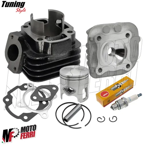 MF8158 Cilindro Minarelli Orizzontale Aria 70 Dm 47 - F12 F10 SR Ovetto Scarabeo