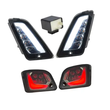 MF1455 FRECCE ANTERIORI + POSTERIORI LED FUME VESPA 125 300 GTS  2014 - 2021