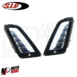 MF1455 FRECCE ANTERIORI + POSTERIORI LED FUME VESPA 125 300 GTS  2014 - 2021 2