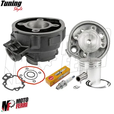 MF8160 Kit Cilindro 70 Dm 47 Nero Motore Minarelli AM345 AM6 RS RR TZR Caballero