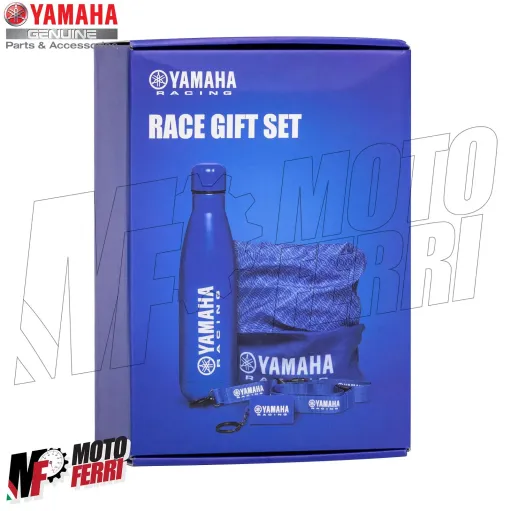 MF8164 Kit Borraccia Portachiavi Ciondolo Scaldacollo Originale Yamaha Paddock